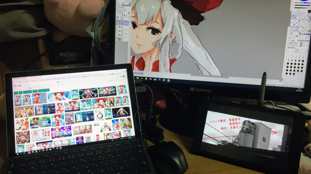 趣味イラストの人がsurface Pro4でお絵かきしてみたレビュー ソデメモ ガジェット好きのゲーマー女のブログ