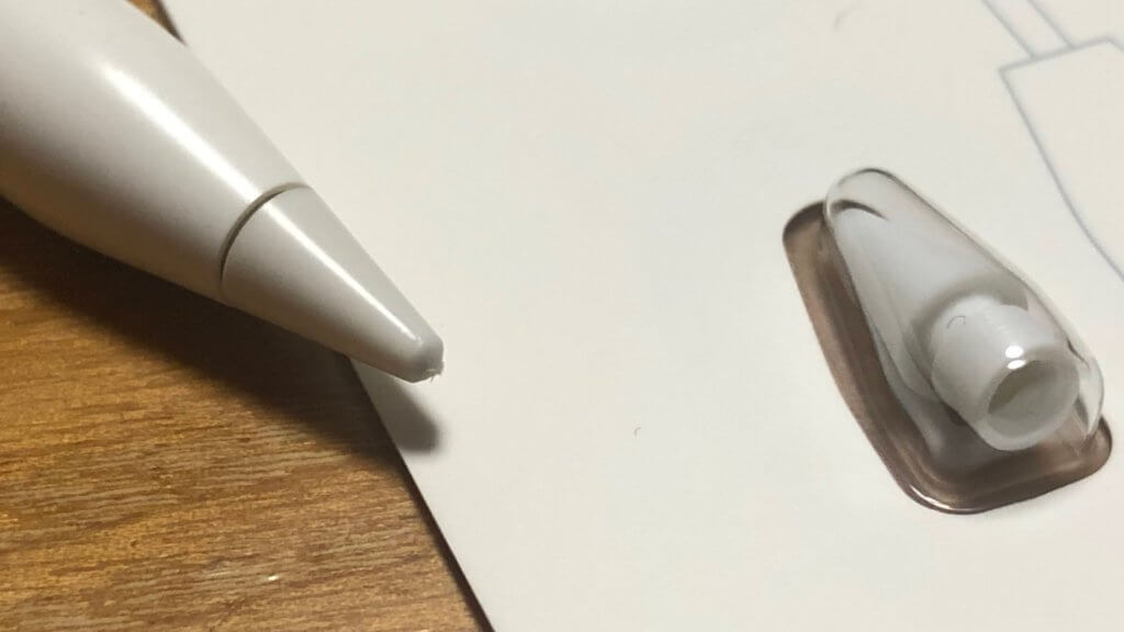 Apple Pencilのペン先交換タイミングは ペン先がケバケバしはじめたら ソデメモ ガジェット好きのゲーマー女のブログ
